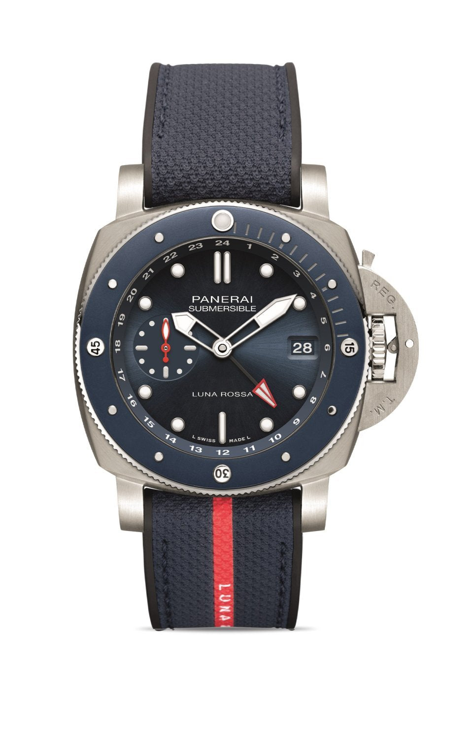 サブマーシブルGMT ルナ・ロッサ チタニオ PAM01507 – WING REVOLUTION