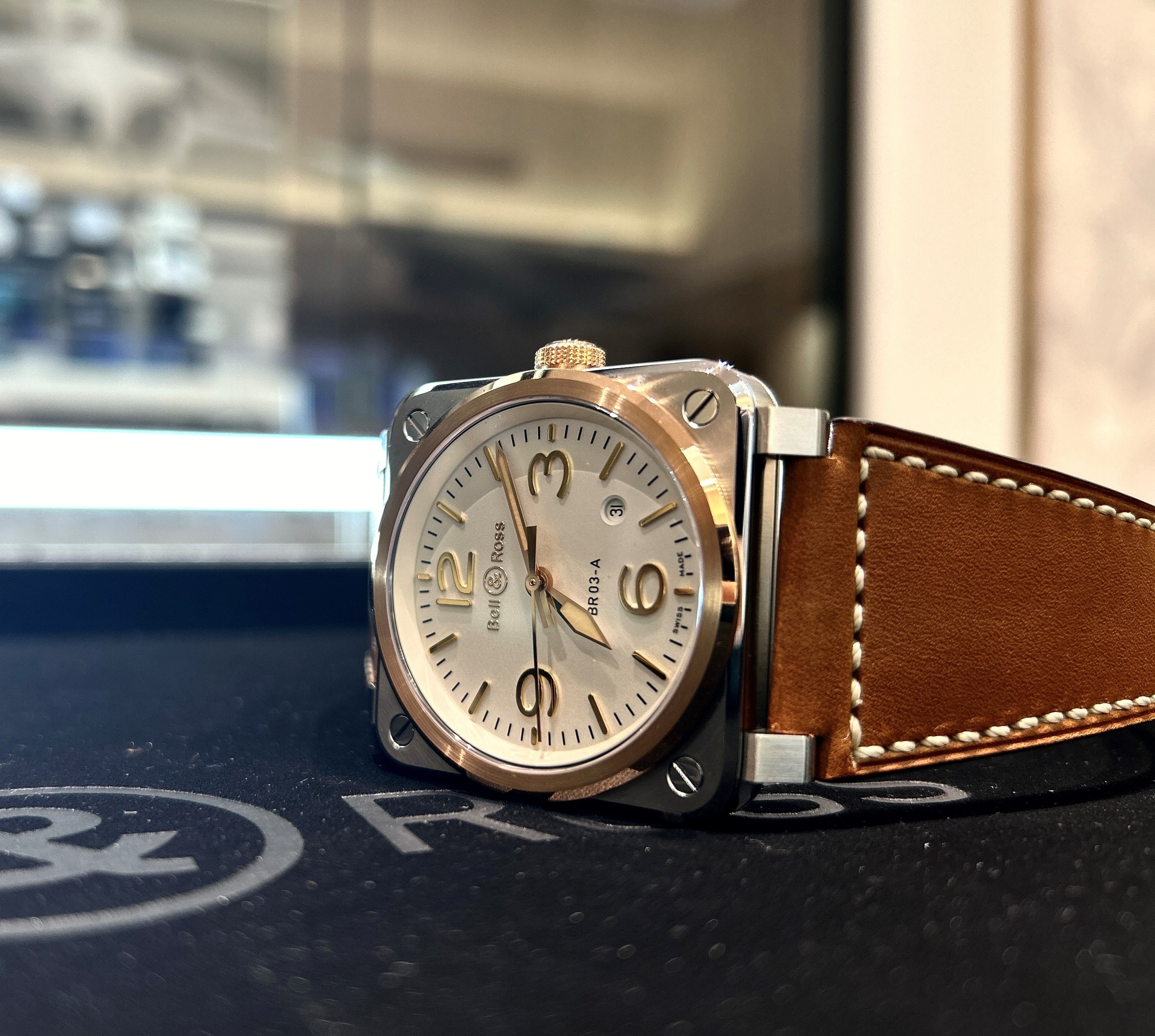 ベルロス BR05 ピンクゴールドコンビ（2021年 ベル＆ロス新作 BR 05  