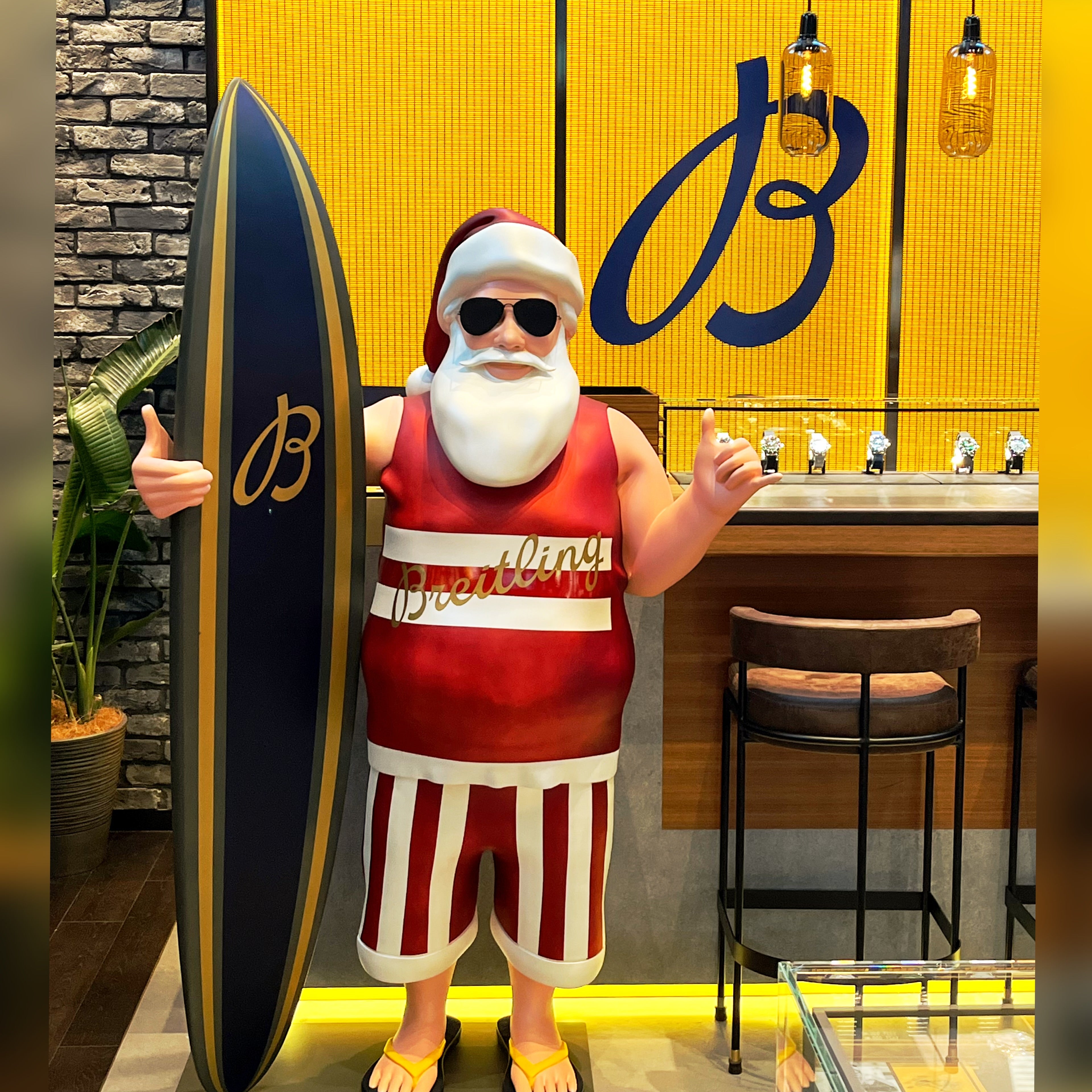 ブライトリング非売品パネル(クリスマス仕様)