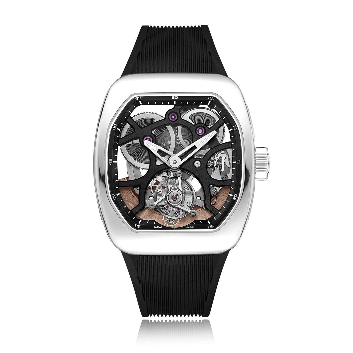 ZEROO T1ZT001SBK 超希少極美品スケルトン トゥールビヨン ZEROO T1ZT001SBK 超希少極美品スケルトン トゥールビヨン トゥール