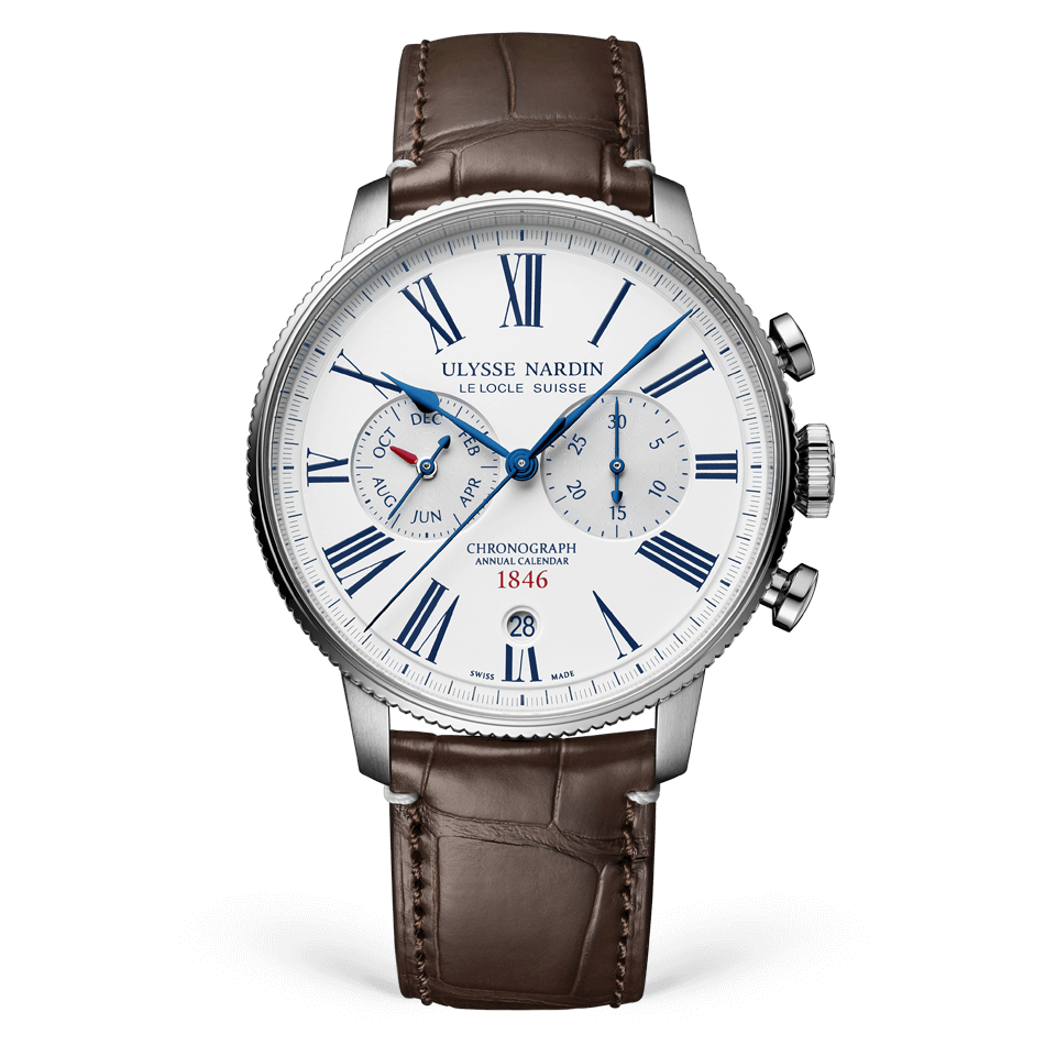 マリーン トルピユール アニュアル クロノグラフ 44mm – WING REVOLUTION