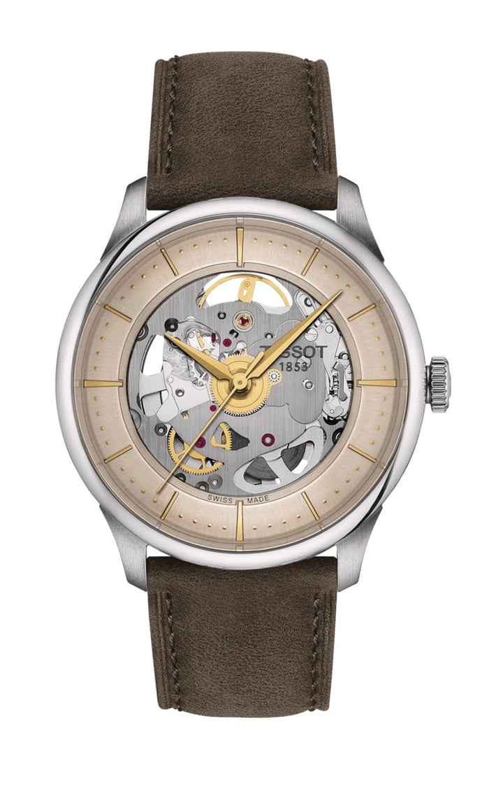 TISSOT♪クラシックなスケルトン♪