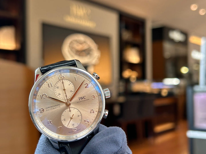 【ついに入荷！IWC ポルトギーゼ・クロノグラフ IW371624】