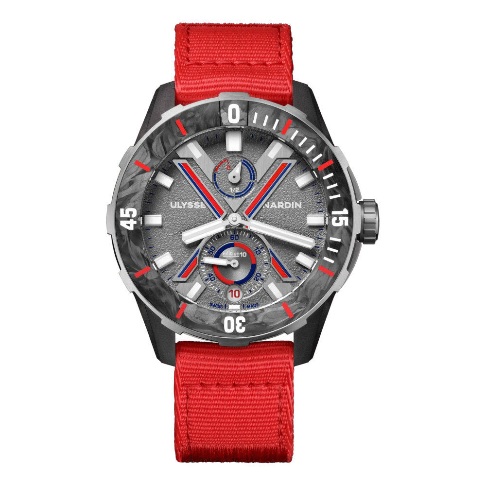 VMPD4-95-21 ULYSSE NARDIN ユリス ナルダン 腕時計 18K 750 YG 21石 スクエア 手巻き 約29g メンズ ゴールド 文字盤ネイビー 中古