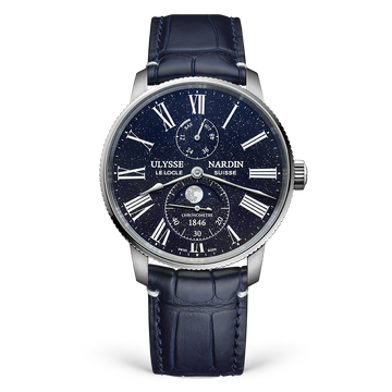マリーン トルピユール ムーンフェイズ アベンチュリン 42mm
