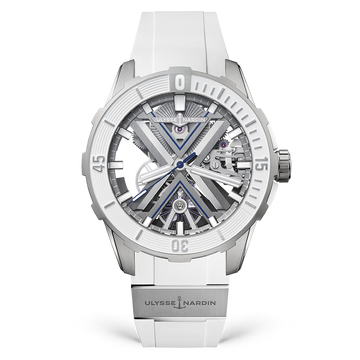 ダイバー X スケルトン ホワイト 44mm