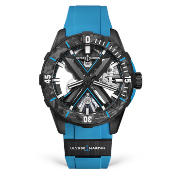 ダイバー X スケルトン アズール 44mm