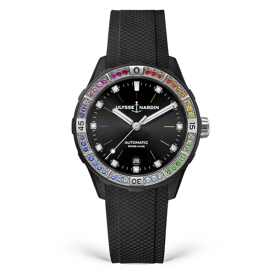 レディ ダイバー レインボー 39mm