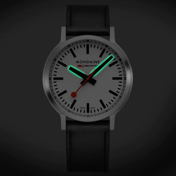 ストップ・トゥ・ゴー 41mm グレープビーガンレザー