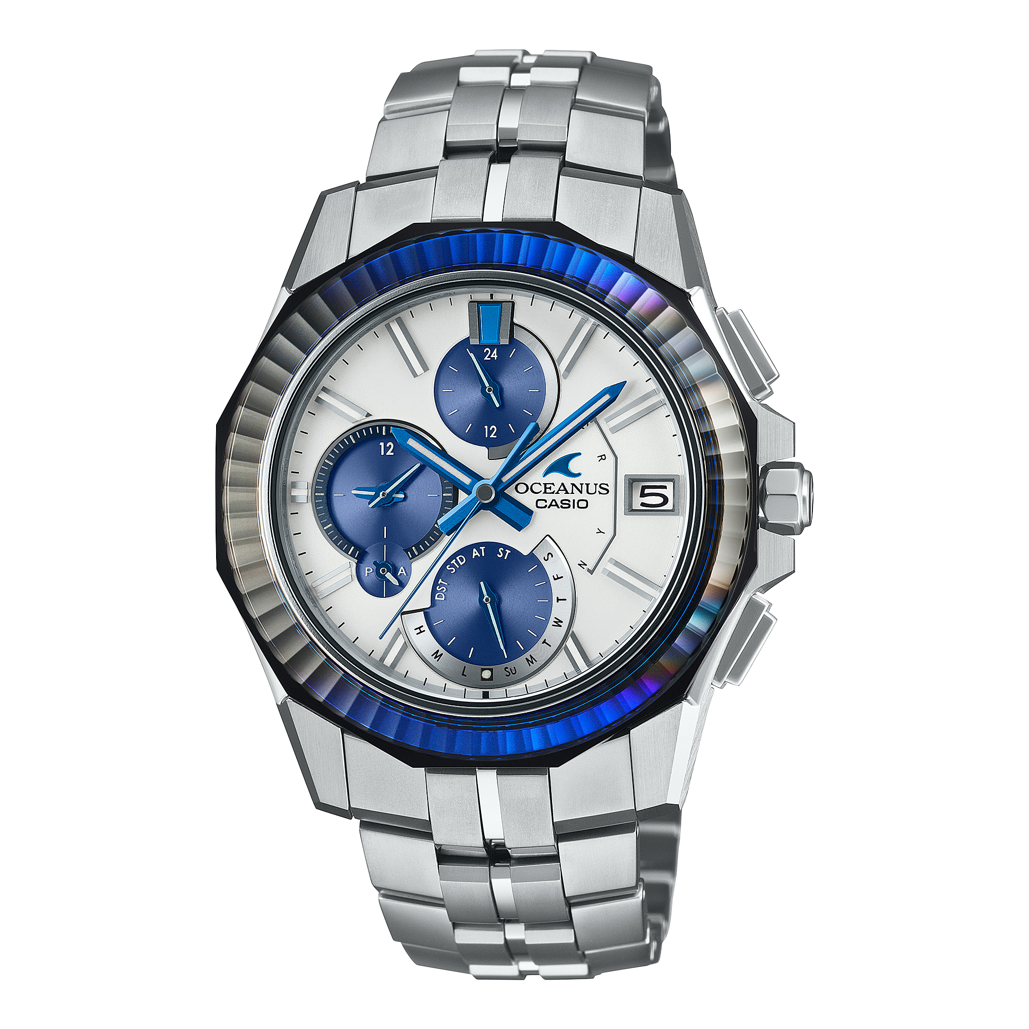 龍*様 CASIO OCEANUS オシアナス　5395 ブラック 楽天市場】箱/保証書/取説付【CASIO】カシオ オシアナス クロノ
