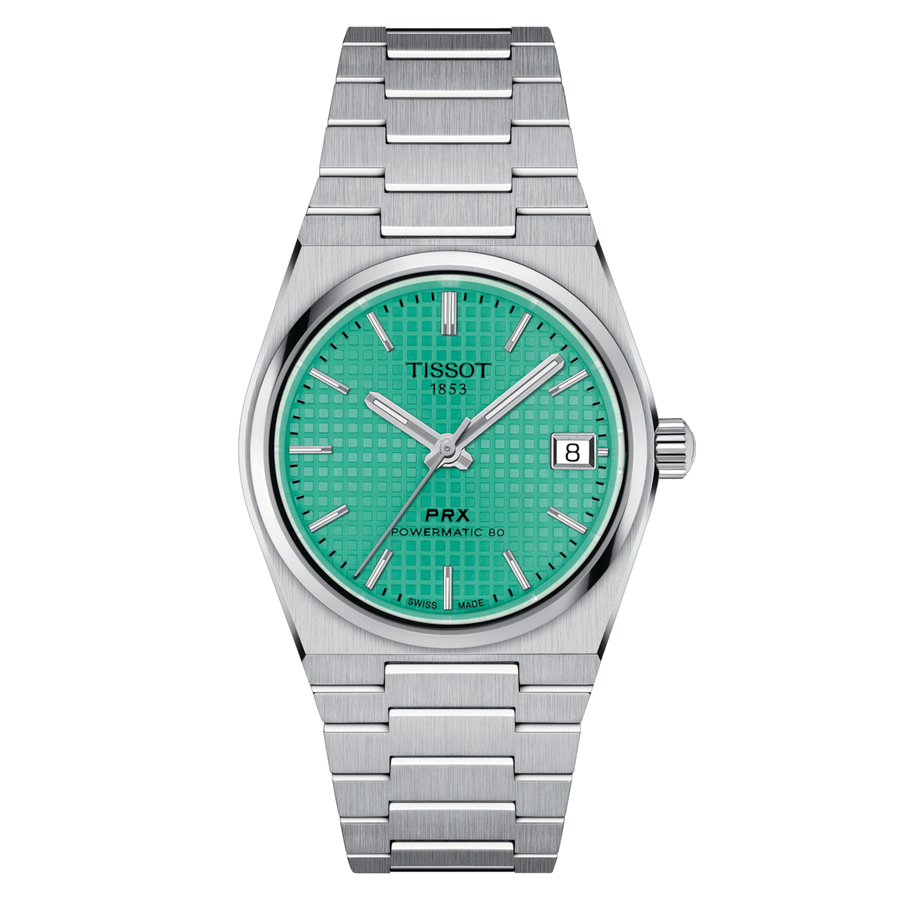 ンジロウ極美品TISSOT PRX パワーマティック80 グリーン35mm ティソ PRX パワーマティック80 35mm – WING REVOLUTION