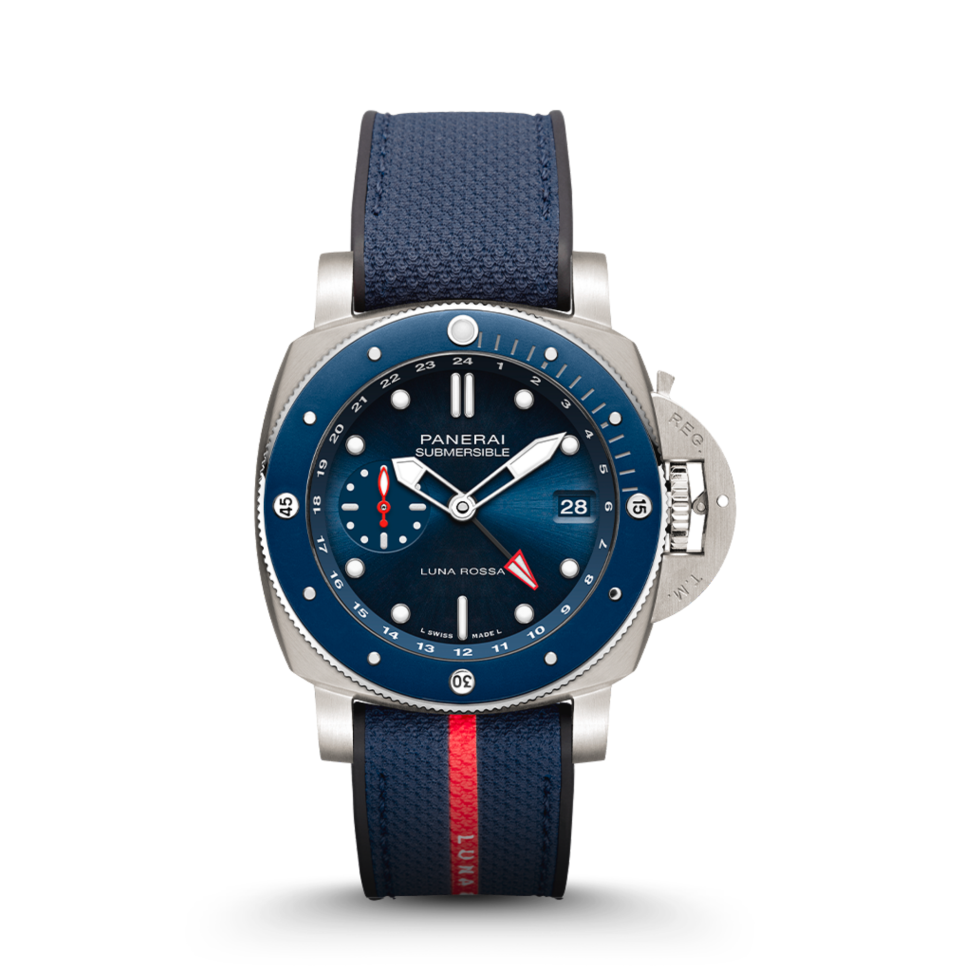 サブマーシブルGMT ルナ・ロッサ チタニオ PAM01507 – WING REVOLUTION