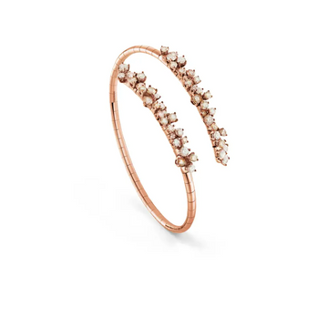 手元に華やかさ◎【DAMIANI】MIMOSA ピンクゴールドブレスレット DAMIANI – タグ