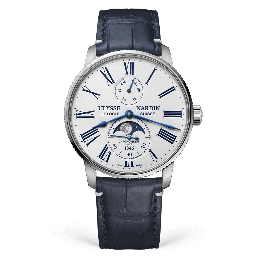マリーン トルピユール ムーンフェイズ 42mm