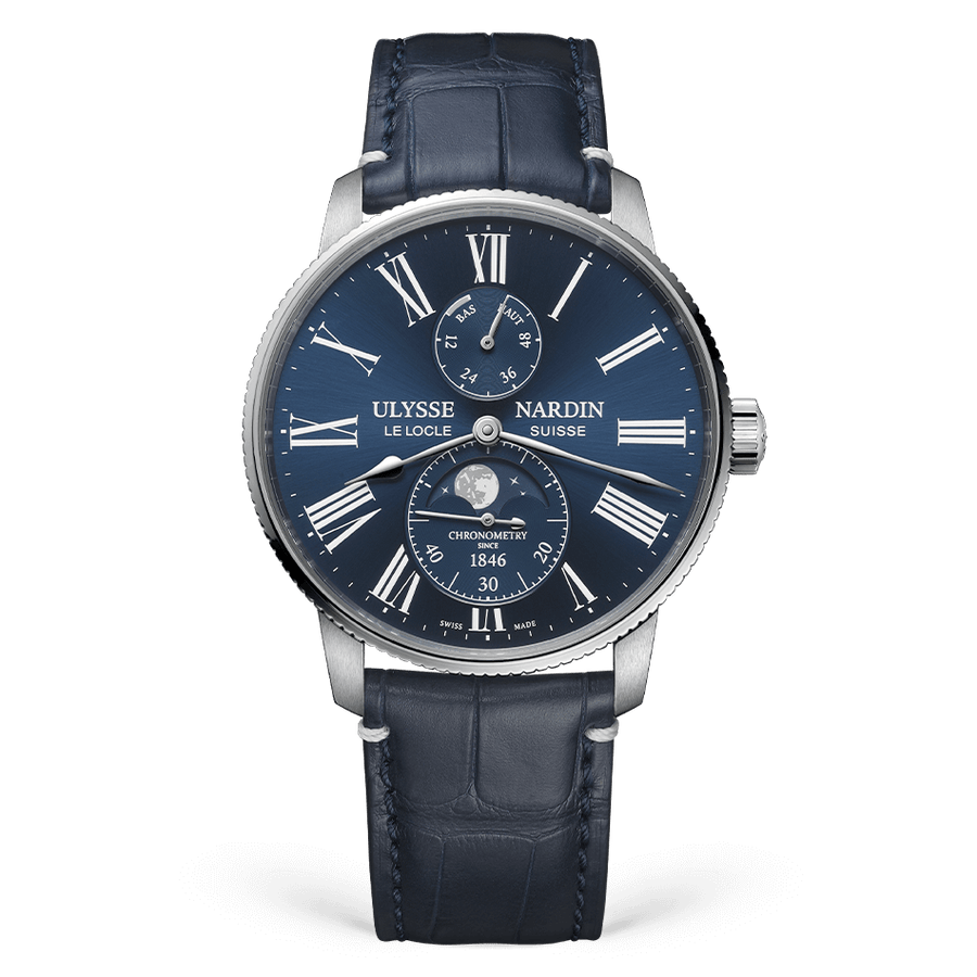 マリーン トルピユール ムーンフェイズ 42mm
