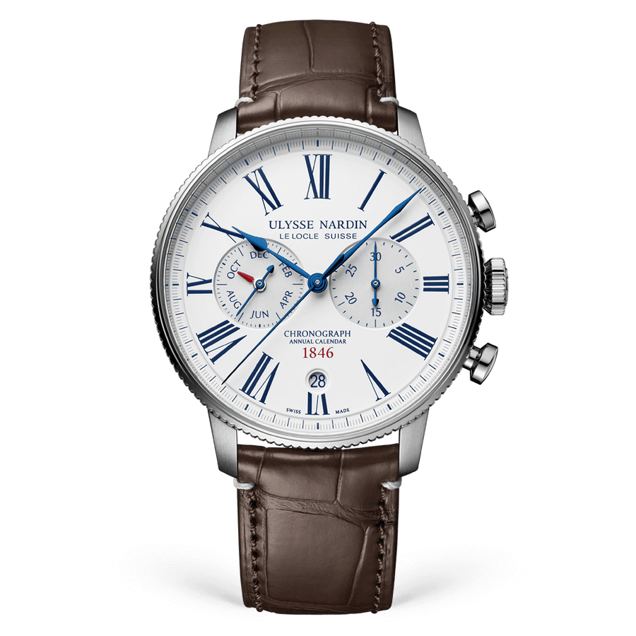 マリーン トルピユール アニュアル クロノグラフ 44mm