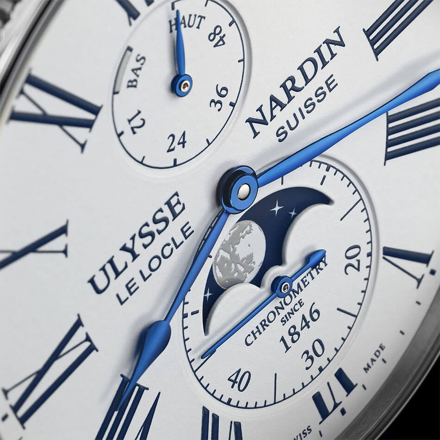 マリーン トルピユール ムーンフェイズ 42mm