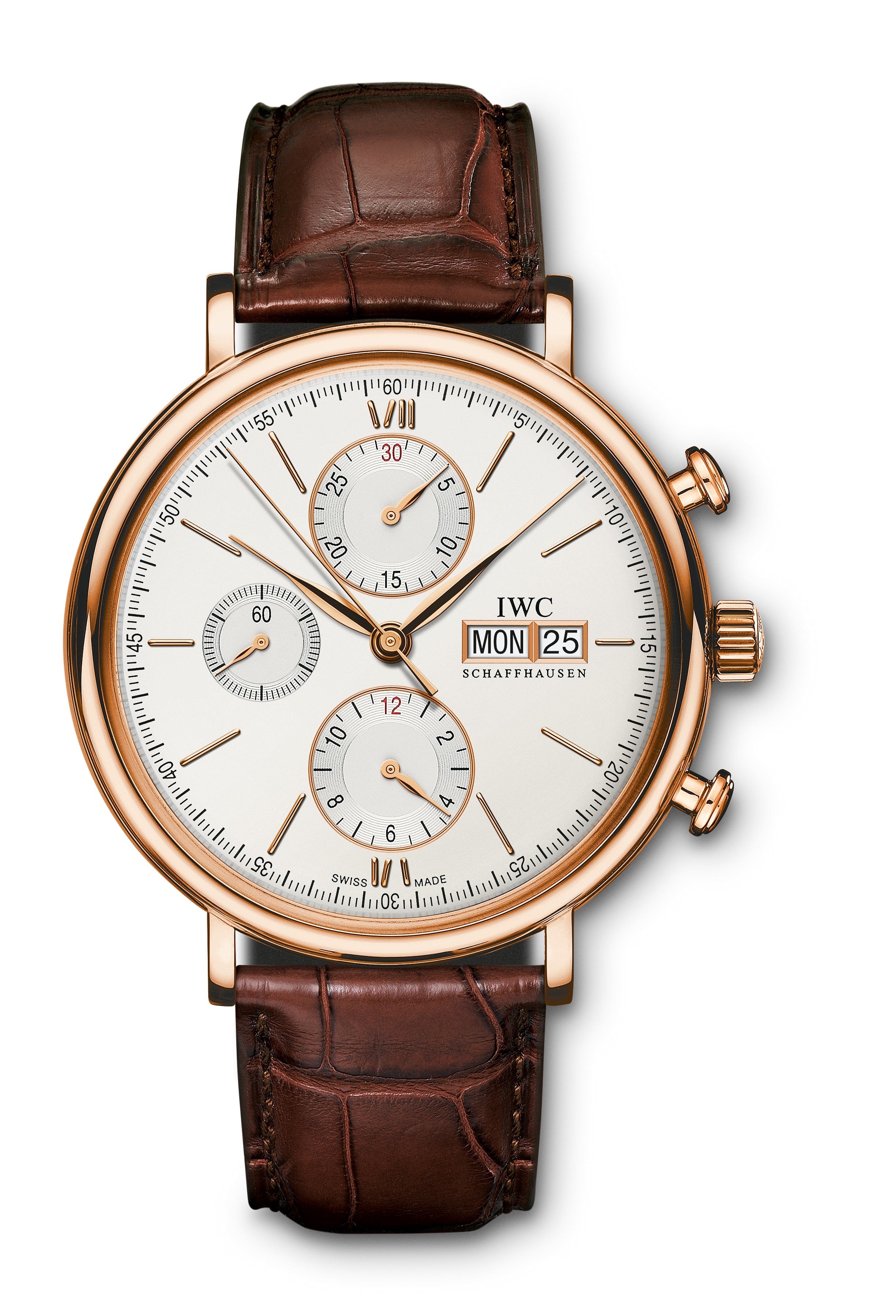 IWC SCHAFFHAUSEN IW333103 ポートフィノ K18YG デイト クォーツ