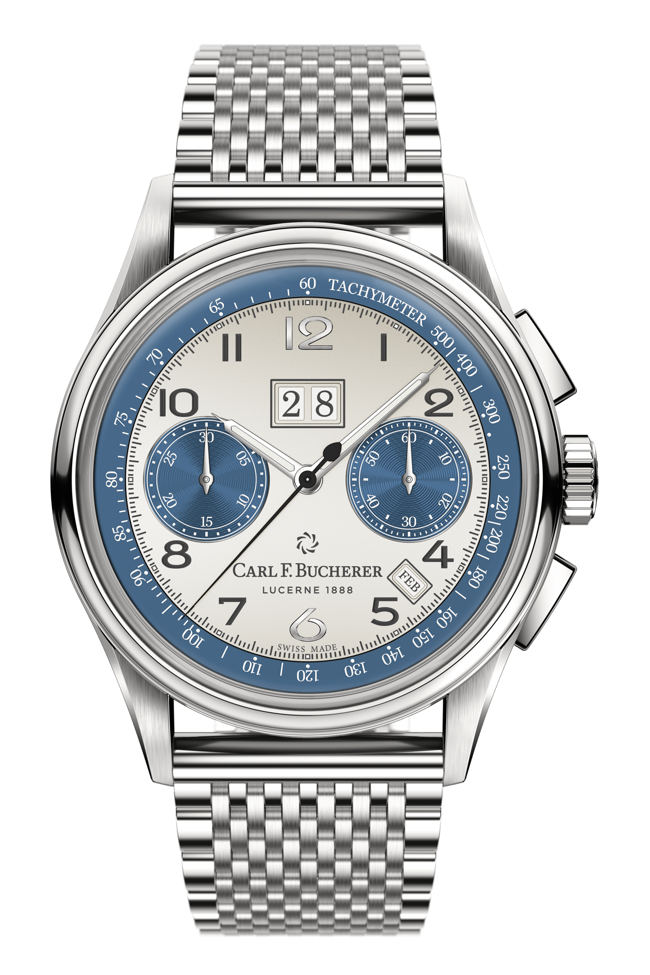 極美品】カール.F.ブヘラ CARL F.BUCHERER 750 /K18刻印00.10703